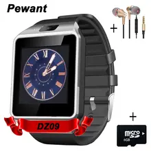 Factory Wholesale Original DZ09 Smart Watch With Camera Bluetooth WristWatch SIM Card For Android Smart Phone Smartwatch DZ 09