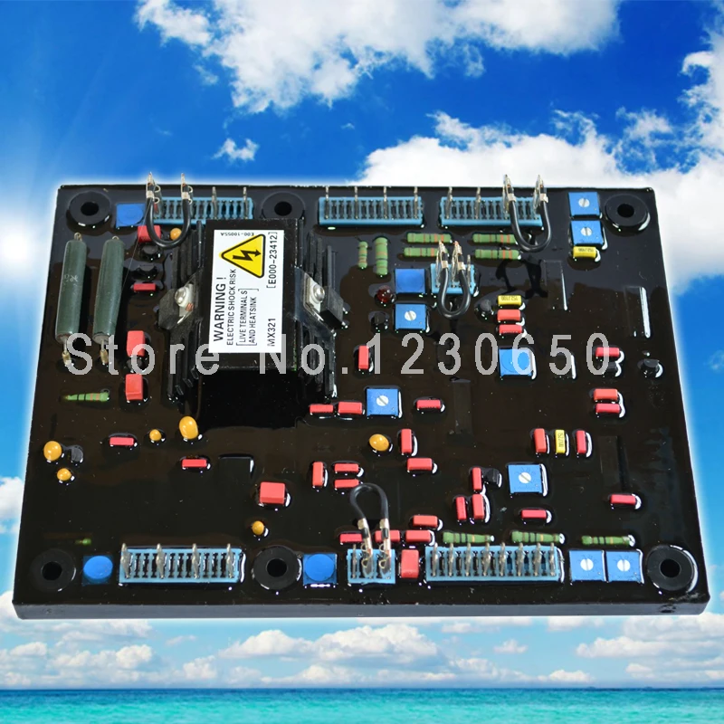

Nupart carton and red Capacitance AVR MX321 for 500kw 800 kva generator