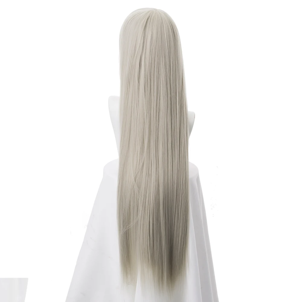 Kakegurui xx Momobami Ririka Cosplay Wig 80cm Long Straight Heat Resistant Synthetic Hair for Women