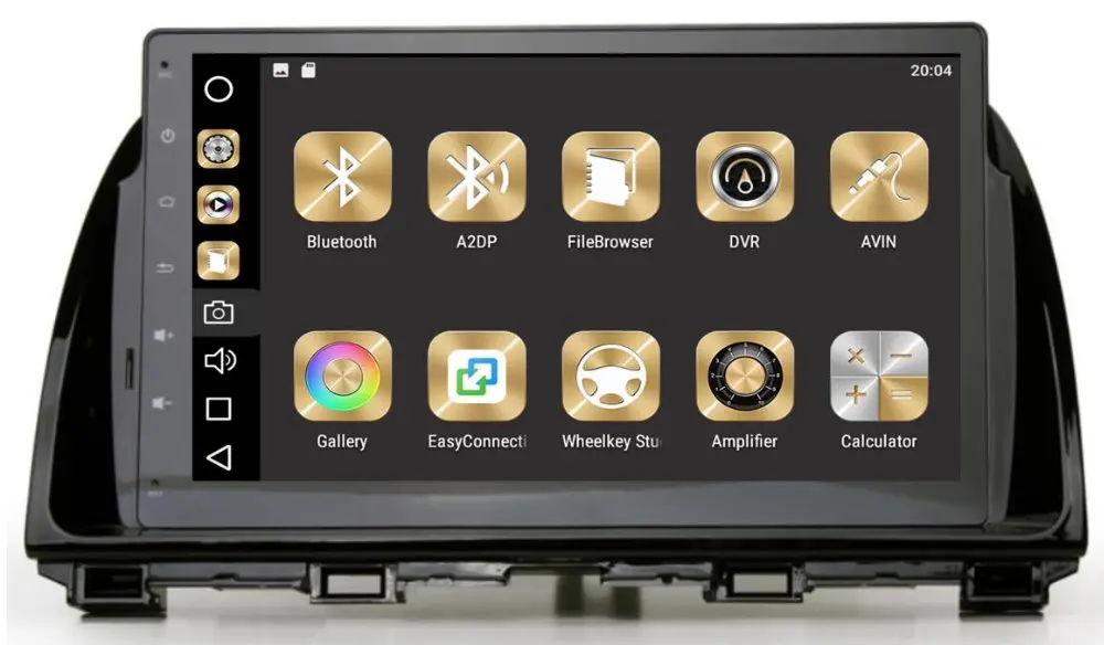 Best 4GB Ram 8-Core 32GB Flash 10.2inch Android 9.0 Car Dvd Gps For Mazda6 Mazda 6 2013 2014 2015 support steering wheel control DVR 1