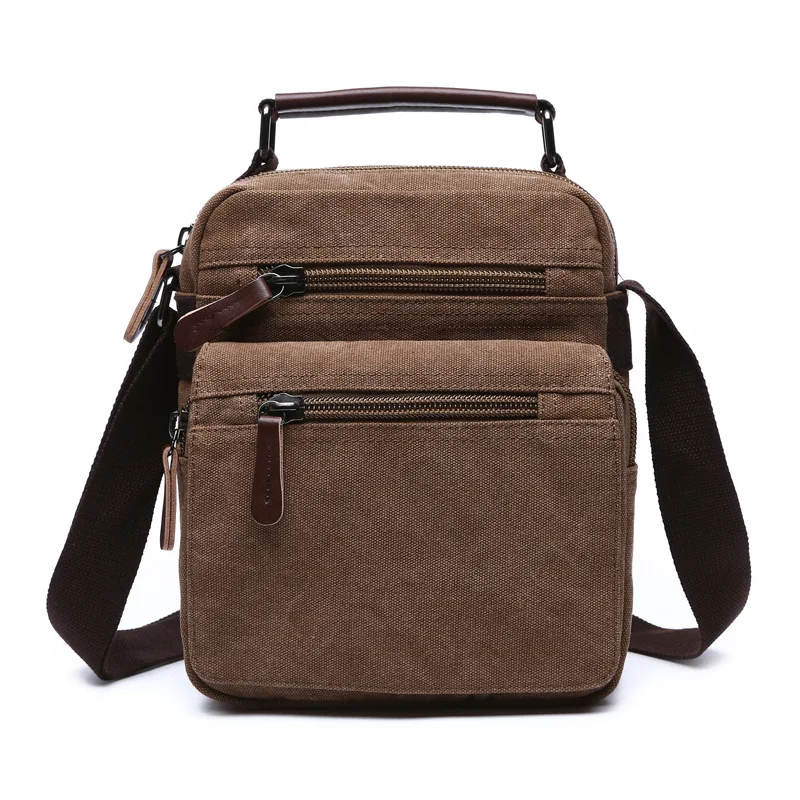 

New Male And Female Fashion Canvas Bag Crossbody Shoulder Messenger Bag Handbag