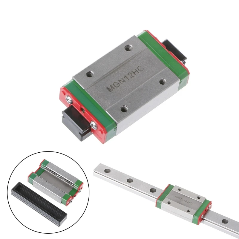 1Pcs Steel Sliding Block for MGN12H Linear Guide 4.3x2.6x1cm MGN12 CNC XYZ DIY