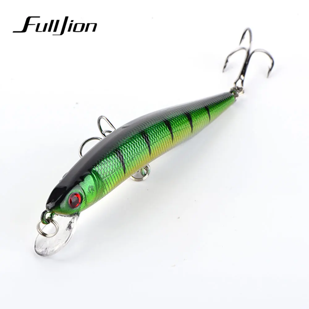 Fulljion 5 قطعة/الوحدة 9.5 cm 8.7g الصيد السحر Wobblers أسماك 6 # السنانير 3D عيون Crankbaits الاصطناعي الطعوم الثابت pesca