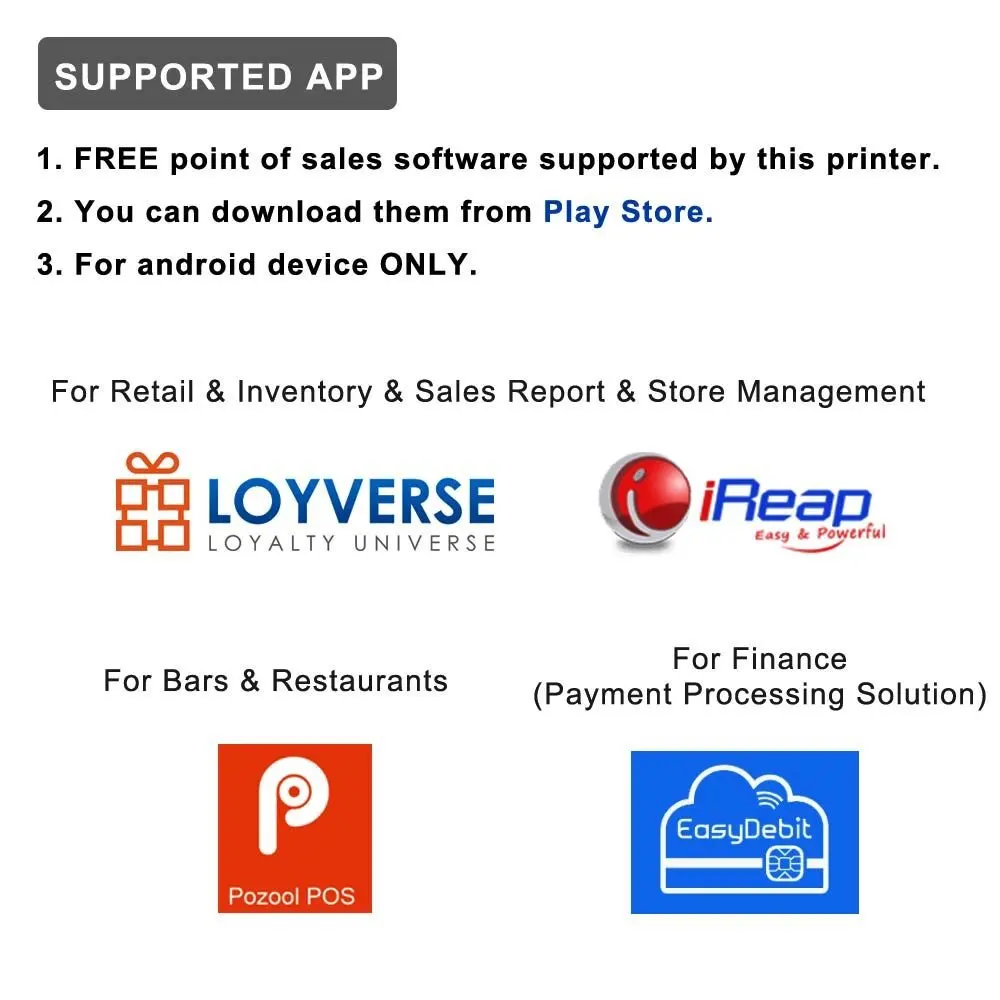 IssyzonePOS USB بلوتوث PS232 الحرارية طابعة 58 مللي متر المحمول المحمولة طابعة دعم استلام الباركود الويب PDF الطباعة IMP027 IssyzonePOS USB بلوتوث PS232 الحرارية طابعة 58 مللي متر المحمول المحمولة طابعة دعم استلام الباركود الويب PDF الطباعة IMP027