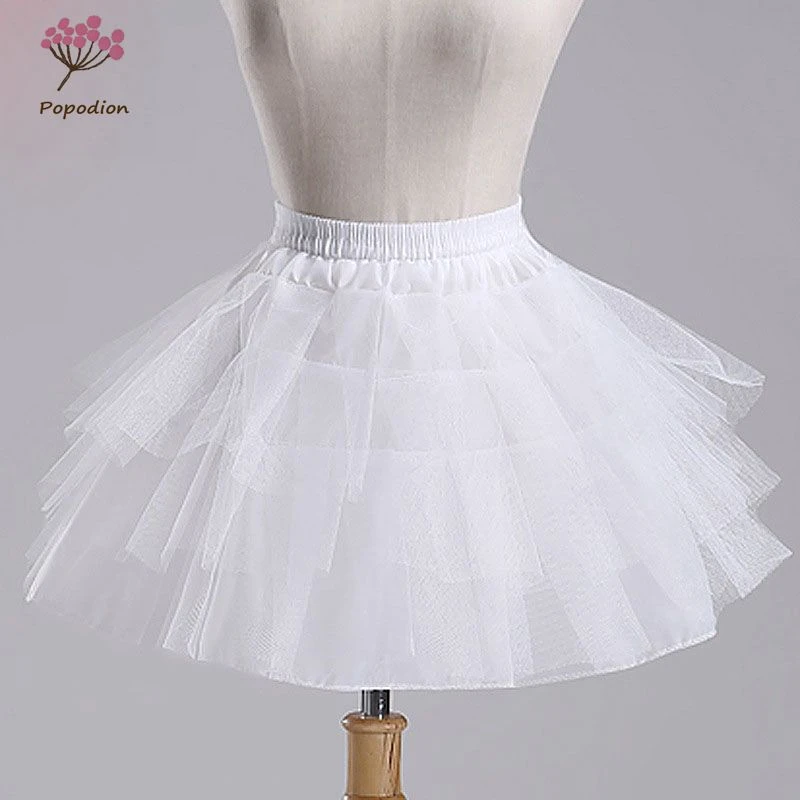 white petticoat plus size