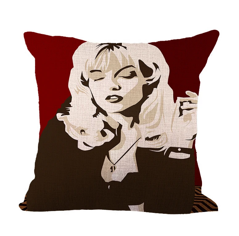 Наволочка из фильма ужасы для декоративной подушки|pillow massager|gift pillowdecorative throw |