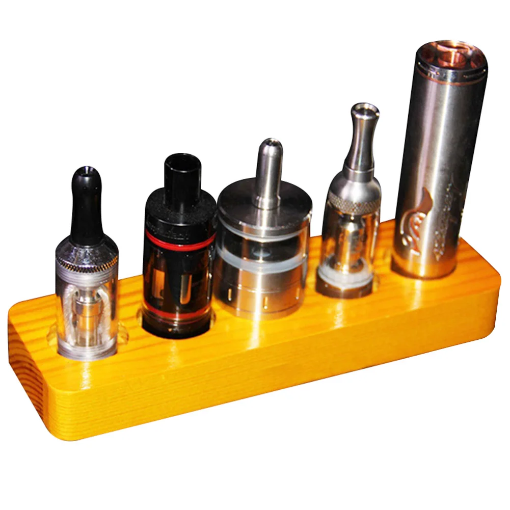 1 шт. E Sigarettte стойка для атомайзера электронная сигарета деревянная база стенд для электронной сигареты комплект аксессуаров для