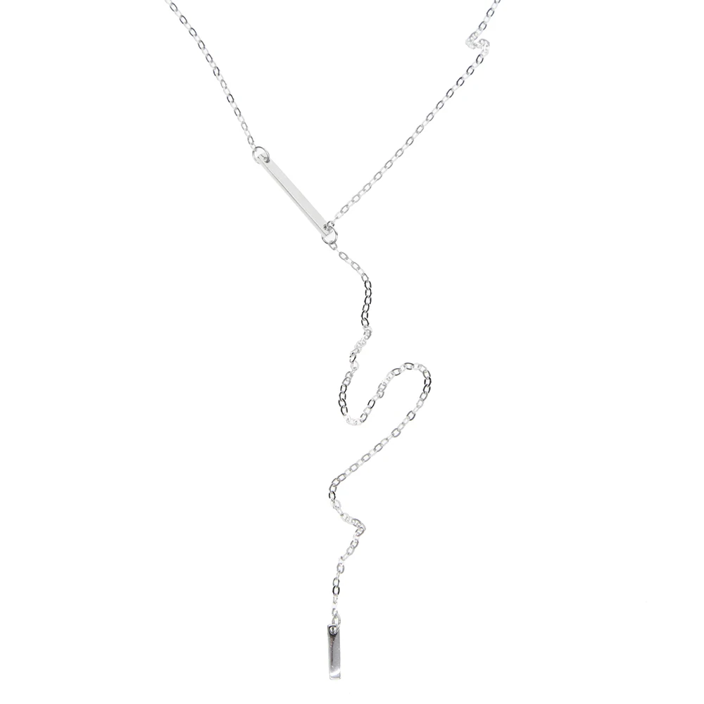 silver lariat necklace (2)