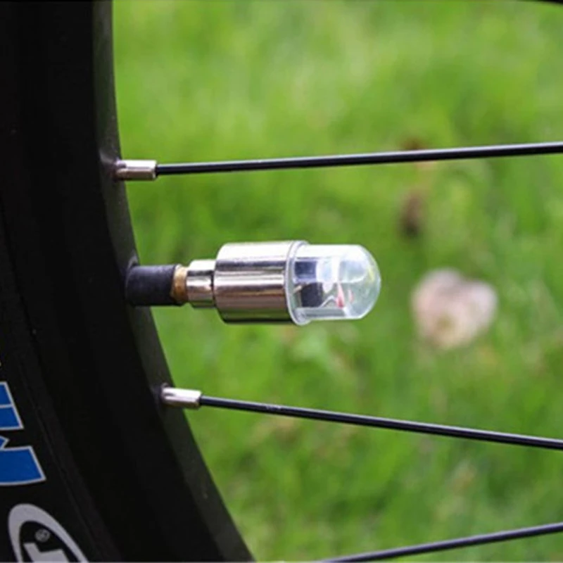 Perfect 2pcs Cycling Warning Safety Spoke LED Wheel Valve Stem Cap Tire Motion Neon Light Lamp For Bike Bicycle Car Motorcycle 4 Perfect 2pcs Cycling Warning Safety Spoke LED Wheel Valve Stem Cap Tire Motion Neon Light Lamp For Bike Bicycle Car Motorcycle 4