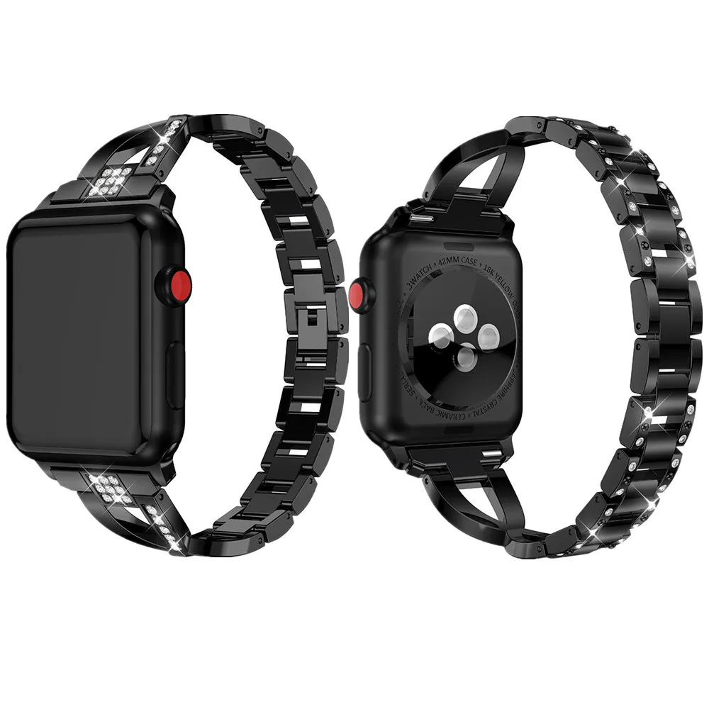 Браслет из нержавеющей стали для Apple Watch 5 4 3 2 Iwatch 42 мм/38 м|Ремешки часов| |