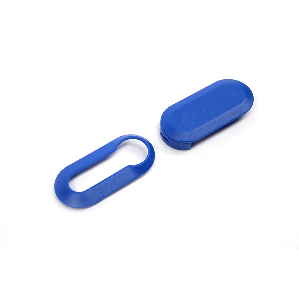 

ABS Flip Remote Key Shell Cover Replacement key Case For Car Keyless Entry Fob for Fiat 500 Colorful Key Soft case protection