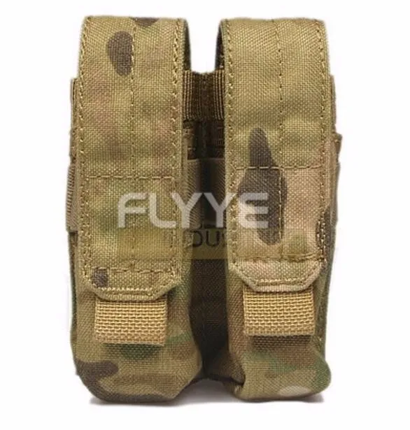 FLYYE MOLLE двойной один картридж 9 мм Пистолет подсумок Ver. FE CORDURA PH-P005