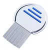 1PC Stainless Steel Kids Hair Terminator Lice Comb Nit Free Rid Headlice Super Density Teeth Remove Nits Comb Hair Tool Dropship ► Photo 1/6