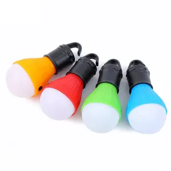 

Outdoor Hook Camping Tent Light Portable LED Emergency Bulb Lamp 10pcs