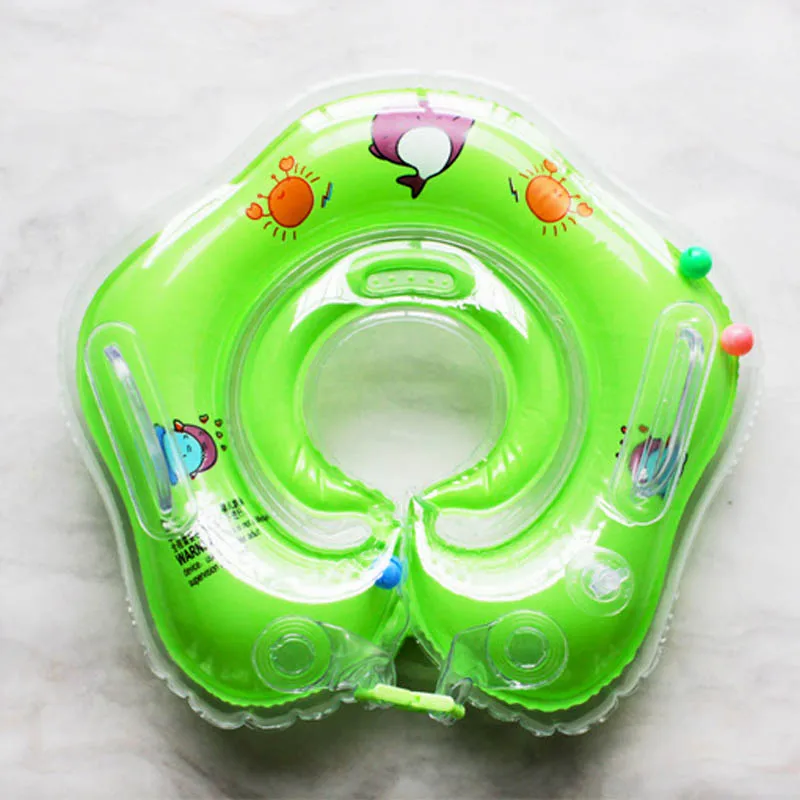 Надувной круг носочные изделия для новорожденных и грудных детей, регулируемый Плавание ming шеи детское кольцо для плавания плавающее кольцо безопасности держатель для телефонов с двойной защитой для B2C магазин