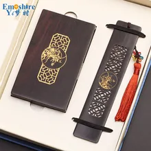 Красное дерево закладки Бизнес держатель для карт костюм ретро Выпускной подарок Бизнес Творческий школьная письменная работа в офисе поставки M075
