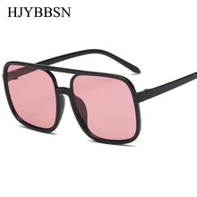 RUISIMO, женские солнцезащитные очки большого размера, авиационные квадратные очки, женские бриллиантовые новые модные брендовые дизайнерские черные красные женские солнцезащитные очки