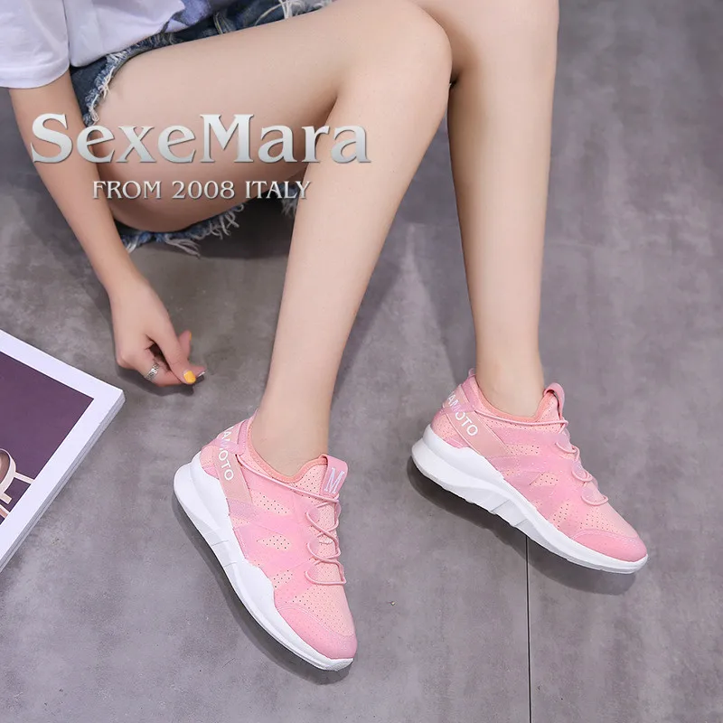 bright color womens running shoes