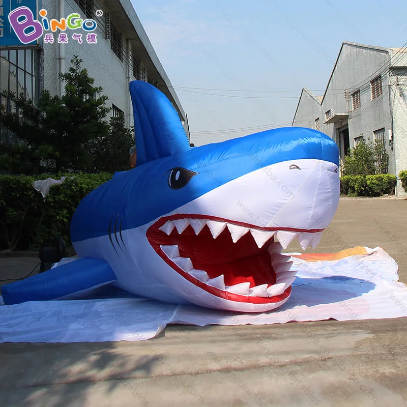 Inflatable shark balloon air for advertising Ocean theme inflatable toys | Игрушки и хобби