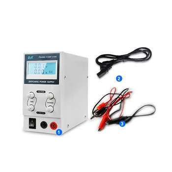 

QJE PS3005 30V5A DC LED display switch DC Power Supply protection function 110V US 220V EU