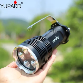 

YUPARD XM-L2 LED T6 white yellow light Flashlight Torch Searchlight Spotlight 18650 rechargeable battery fishing camping outside