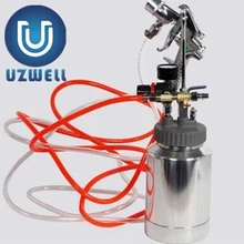 Uzwell 2 ltank спрей машина для Натуральный камень распылитель мастики, многоцветные Краски опрыскиватель