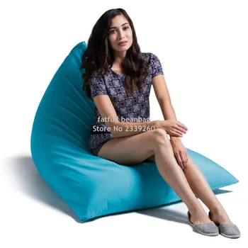 

Cover only No Filler - Pivot bean bag chair, with back support sexy outdoor and indoor bean bag sofa