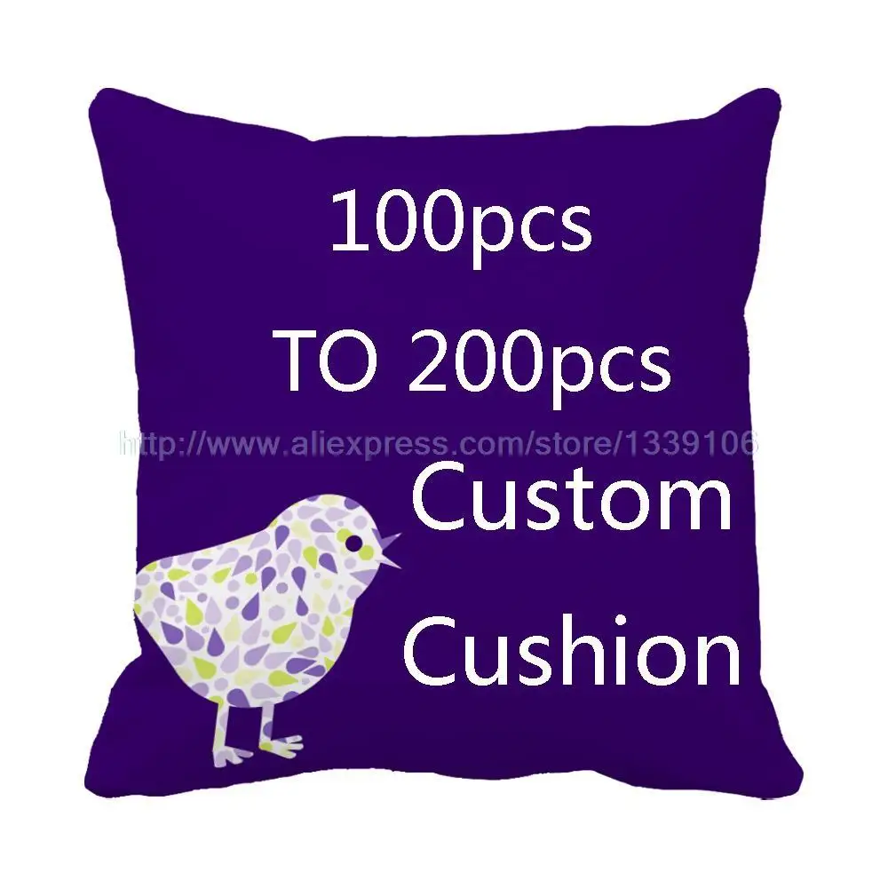 Factory Wholesale 100pcs To 200pcs Custom Cushion For Sofa Car Home
