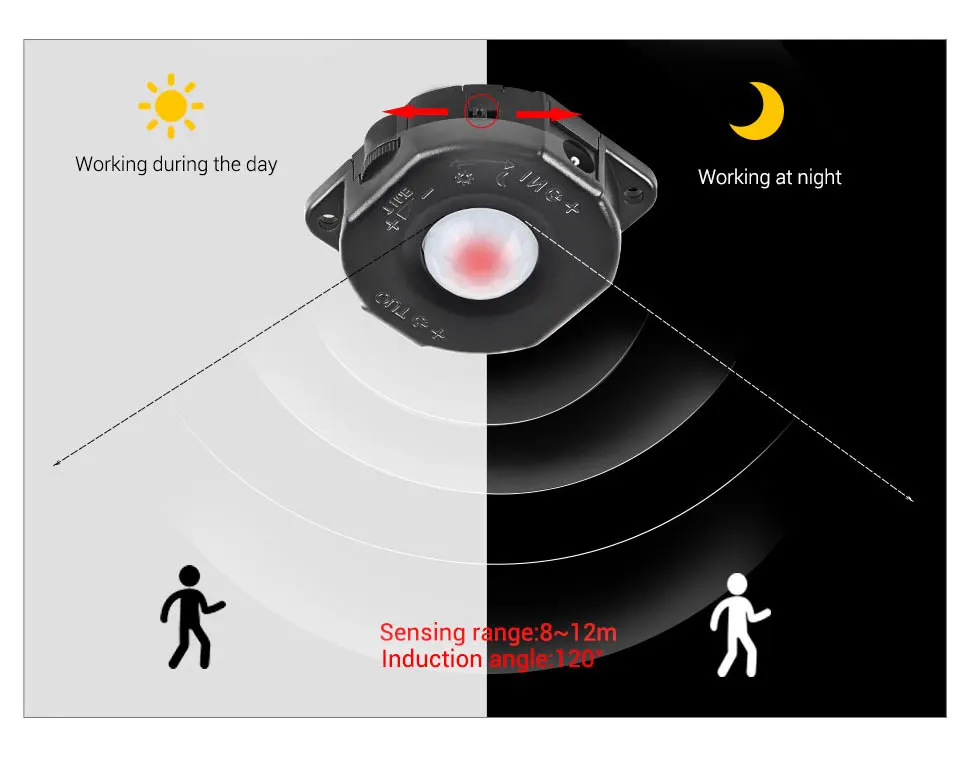 DC 5-24 В 8A светильник детектор движения PIR датчик движения светильник инфракрасный Таймер Автоматическое выключение
