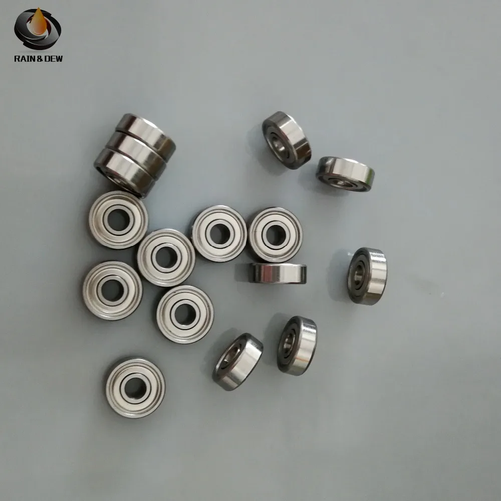 10 шт. ABEC 7 684ZZ мини подшипник металлический герметичный Миниатюрный