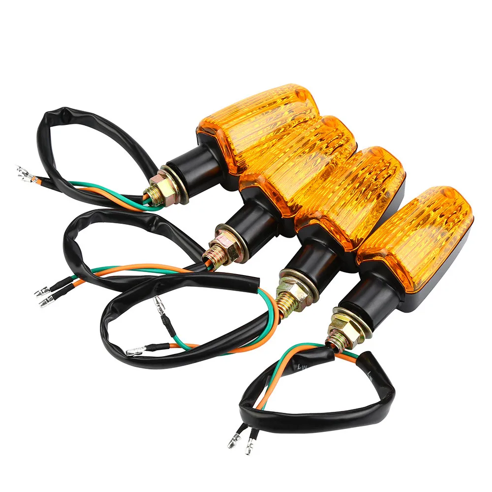 4 X Universal Motorcycle Motorbike Turn Signal Indicators universal