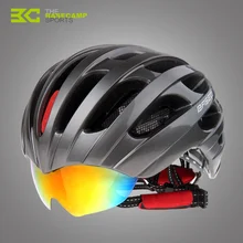 BASECAMP Unisex Cycling Helmet EPS Ultralight MTB Mountain Bike Helmet Comfort Safety Helmet Free Size bicycle accessories BC010