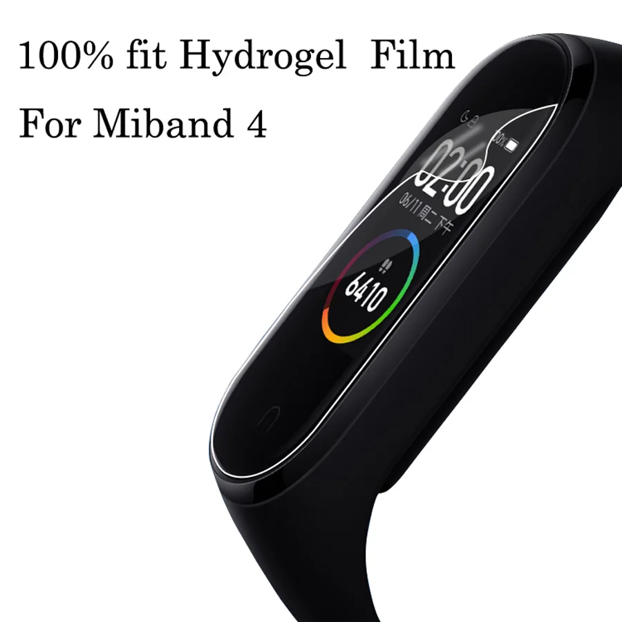 10 шт. mi Band 4 3 Защитная пленка для экрана Xiao mi band 4 3 2 умный Браслет miband 4 3 2 защита для экрана не закаленное стекло