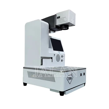 

New TBK Laser marking machne built in computer measure distance auto focus for iPhone for HUAWEI back cover removing marker