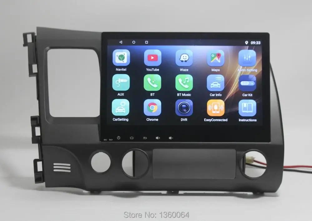 Cheap Nedehe Android 8.1 Quad core 10.1 inch for Honda Civic 2006-2011 car radio car dvd gps navigation steering wheel control 2 Cheap Nedehe Android 8.1 Quad core 10.1 inch for Honda Civic 2006-2011 car radio car dvd gps navigation steering wheel control 2