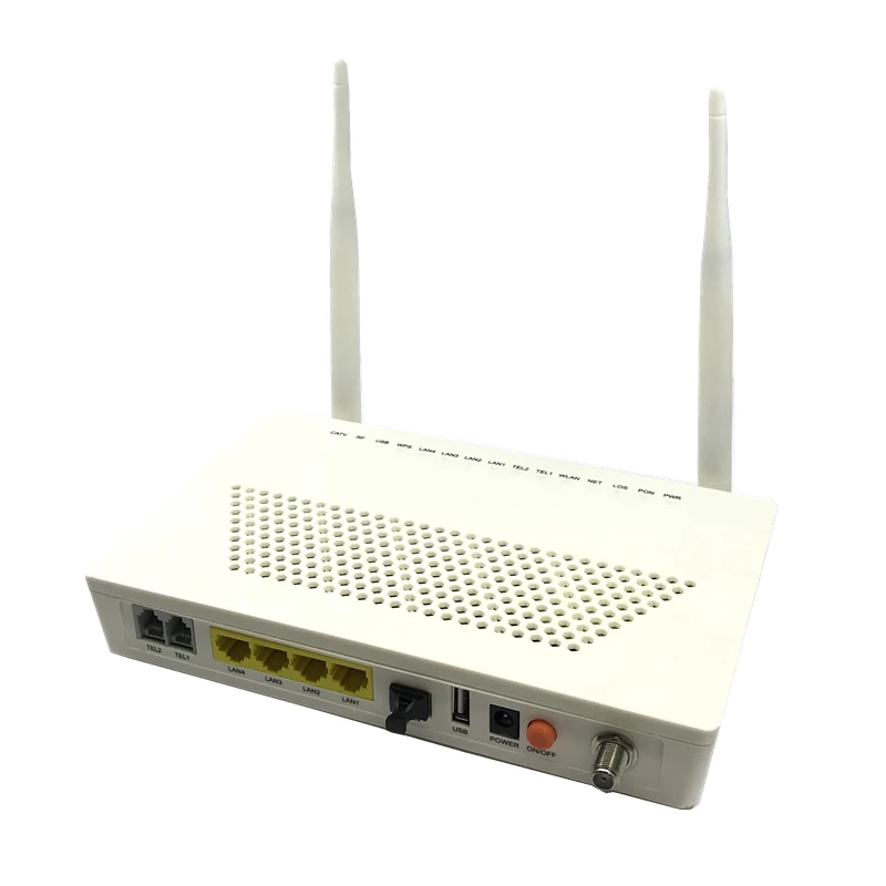 Регулятор модуляции волокна wifi GPON/2,5G FTTO Light Cat регулятор один 1000M LAN порт 2TEL + 4EF + 1GPON + 1USB + CATV + 2,4G wifi OLT