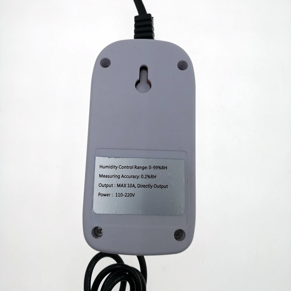 110-220V 00% ~ 99% RH Digitale Feuchte Controller Feuchtigkeit feuchtigkeit  Control Schalter Steckdose Einlass EU Stecker hygrometer Hygrostat -  AliExpress