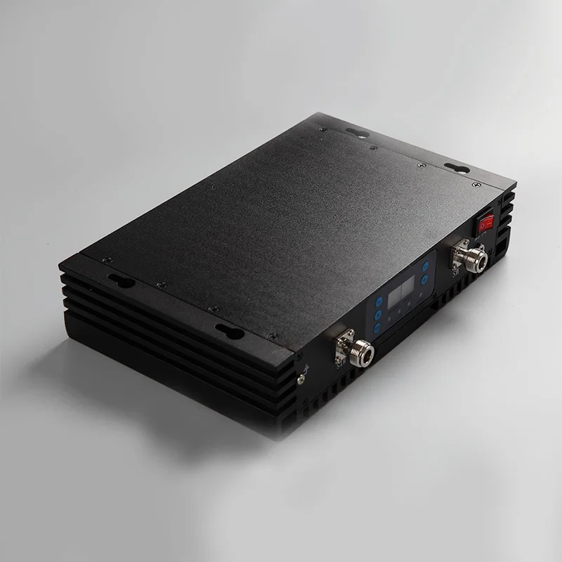 Powerful 80dBi gsm repeater 1800Mhz DCS cellular signal booster 2g 3g 4g LTE signal amplifier AGC MGC with LCD display #6.5
