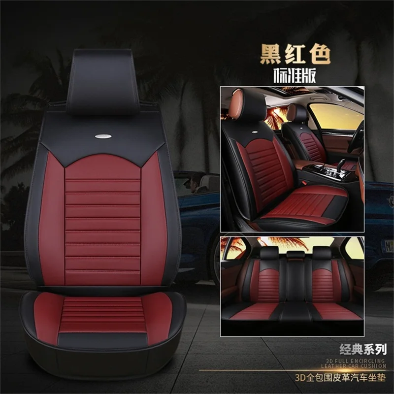 

Universal PU leather Explosion car seat cover for Chevrolet captiva chevy cruze equinox lacetti malibu sonic spin trax 2018