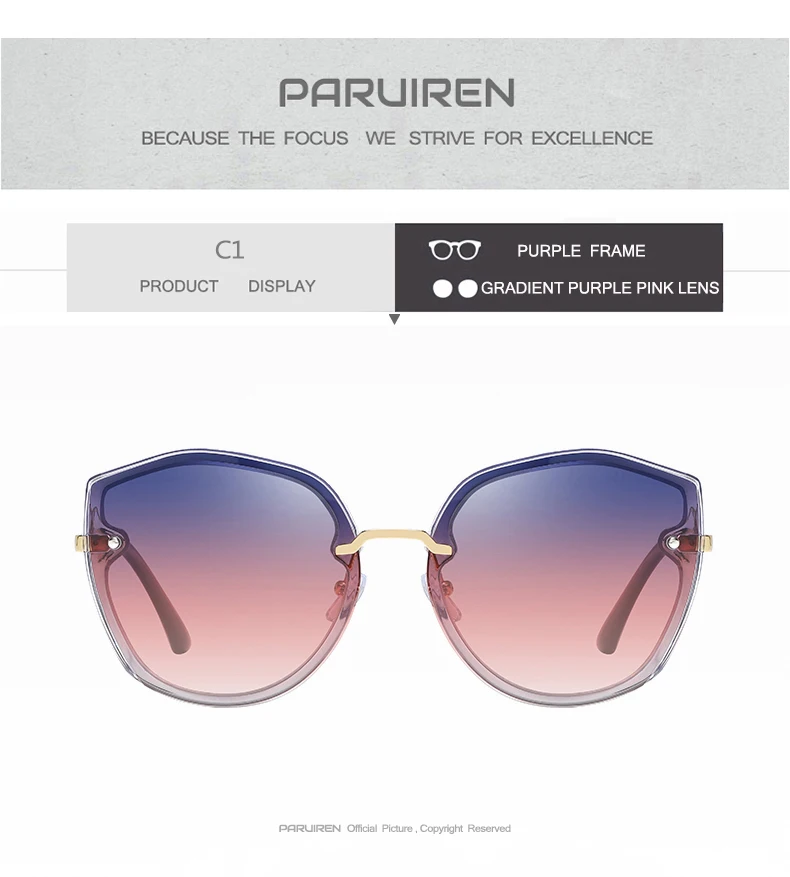 Fashion Brand Designer Sunglasses Women 9