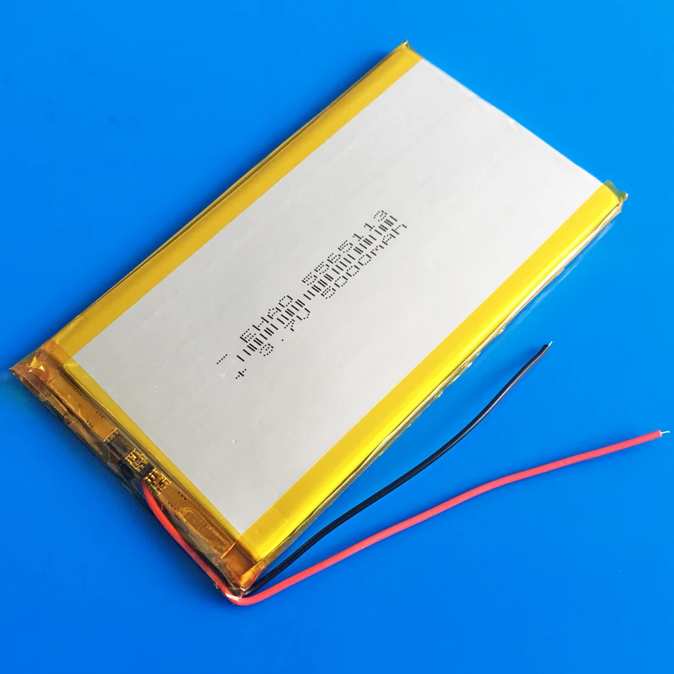 3,7 V 5000mAh литий-полимерная LiPo аккумуляторная батарея для gps psp DVD PAD Электронная книга планшетный ПК Ноутбук power bank видео игра 5565113