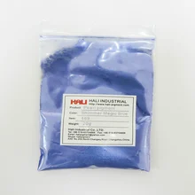 Жемчужный пигмент, перламутровый пигмент, слюдяной порошковый пигмент, порошок эффекта, Деталь: 489, цвет: Shimmer magic blue, 20g много