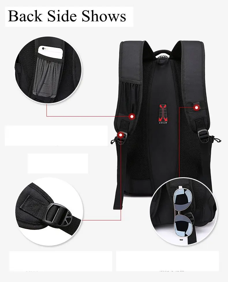 masculino oxford mochila para polegada portátil grande capacidade dupla bolsa de ombro para homens mochila de viagem de negócios sacos