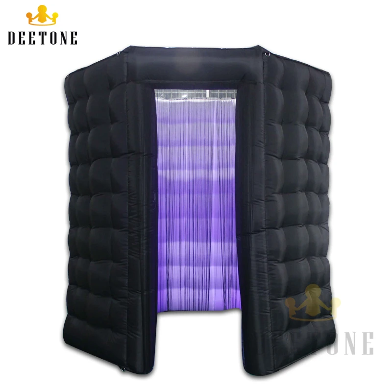 DEETONE малый тип 1 двери надувные Octagon стенки фото павильона палатка для