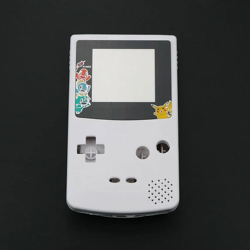 Чехол ChengHaoRan золотисто белый для корпуса GBC ограниченная версия Nintendo GameBoy сменный