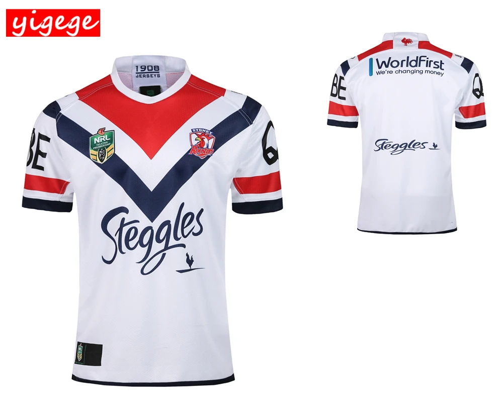 Австралия 2018 Сидней петухи дома от регби майки NRL Национальной Лиги регби рубашка nrl Джерси рубашки для мальчиков S-3XL
