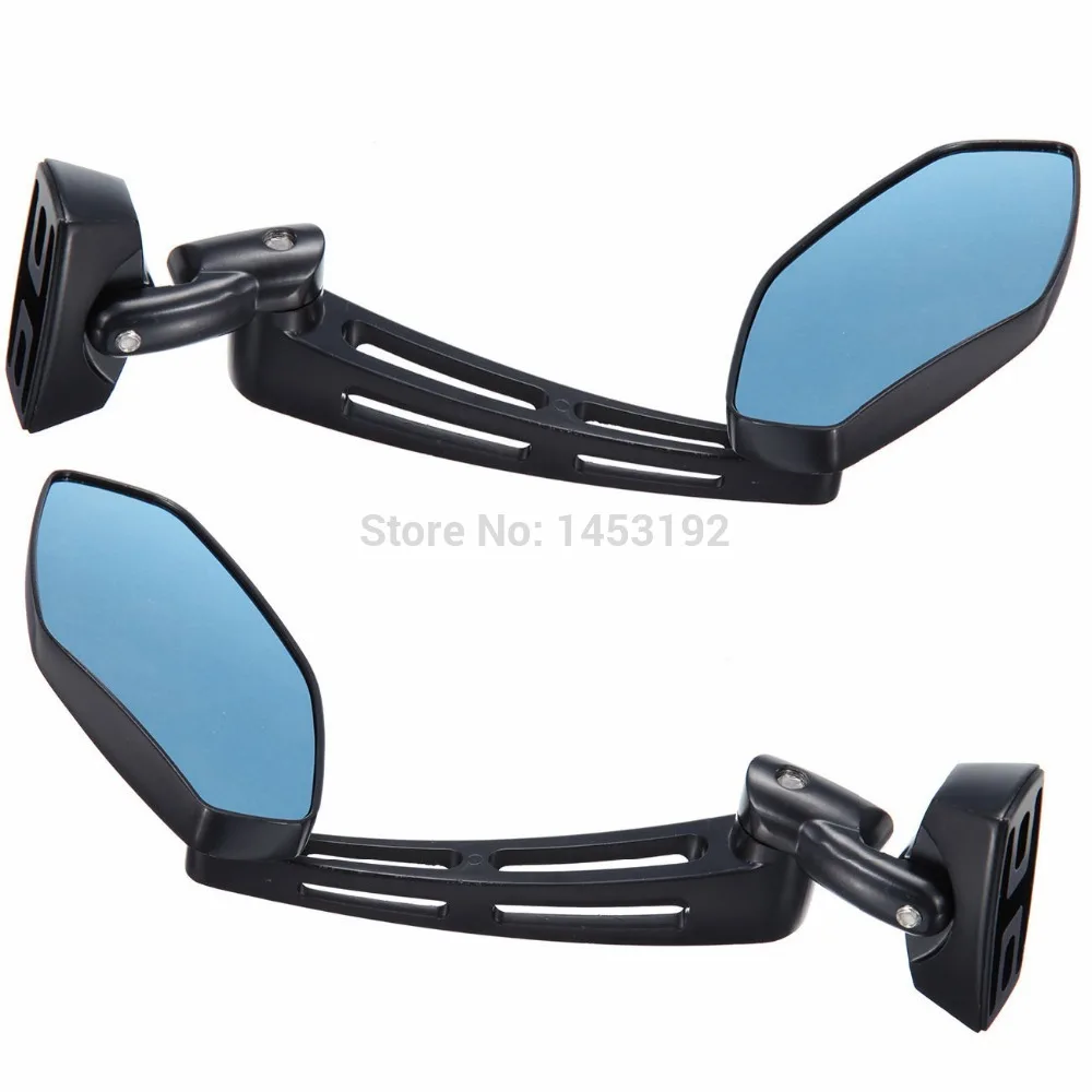 NEW Motorcycle Rear View Light Blue Mirrors fits for Yamaha YZF R1 R6