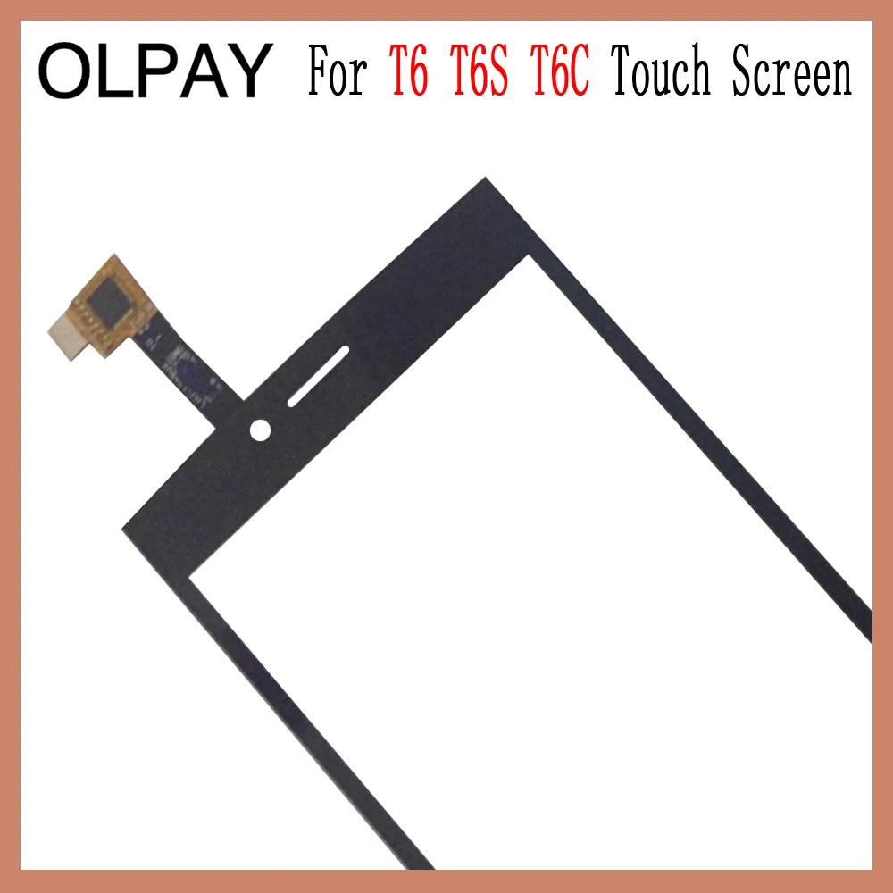 OLPAY 5,0 ''сенсорная стеклянная панель для THL T6 T6S T6C сенсорный экран дигитайзер стекло сенсор инструменты Бесплатный клей+ прозрачные салфетки