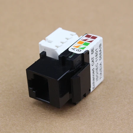 SeTo 8 Core RJ45 Cat5e сетевой разъем модуль RJ45 Cat5e Keystone для розетки