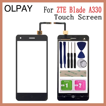 

5.0'' inch Mobile Phone For ZTE Blade A330 Touch Screen Glass Digitizer Panel Lens Sensor Tools Free Adhesive + Wipes